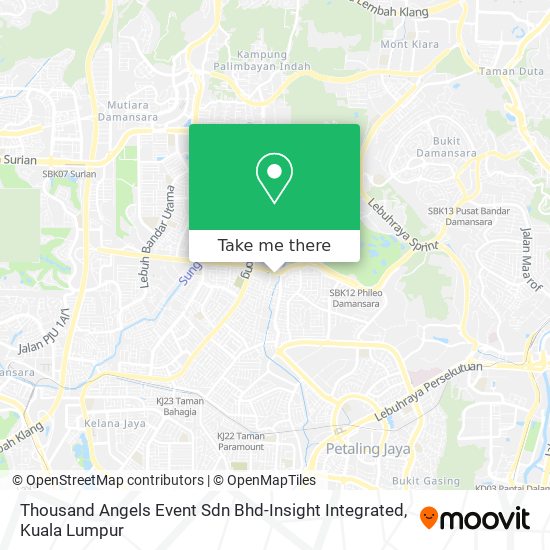 Thousand Angels Event Sdn Bhd-Insight Integrated map