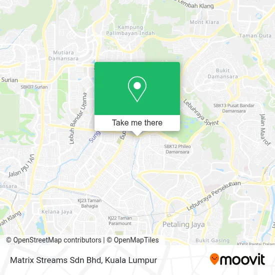 Matrix Streams Sdn Bhd map