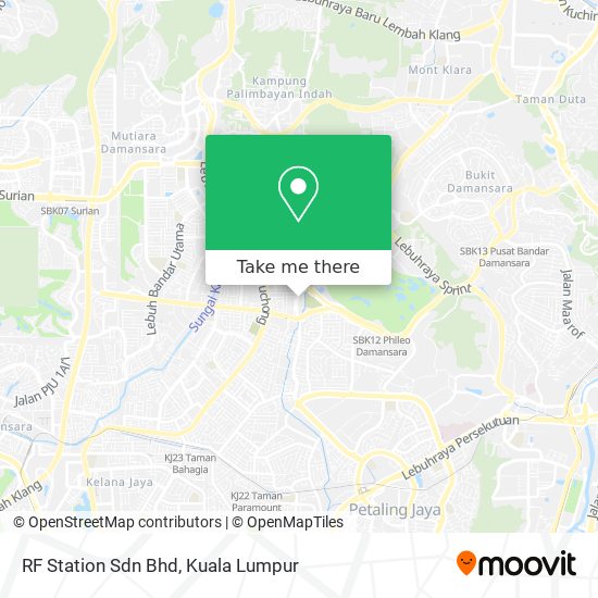 RF Station Sdn Bhd map