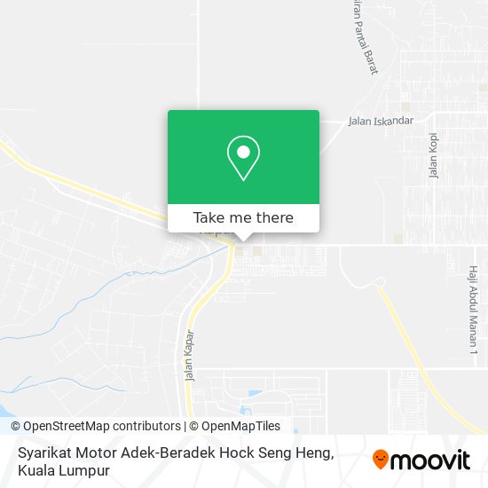 Syarikat Motor Adek-Beradek Hock Seng Heng map