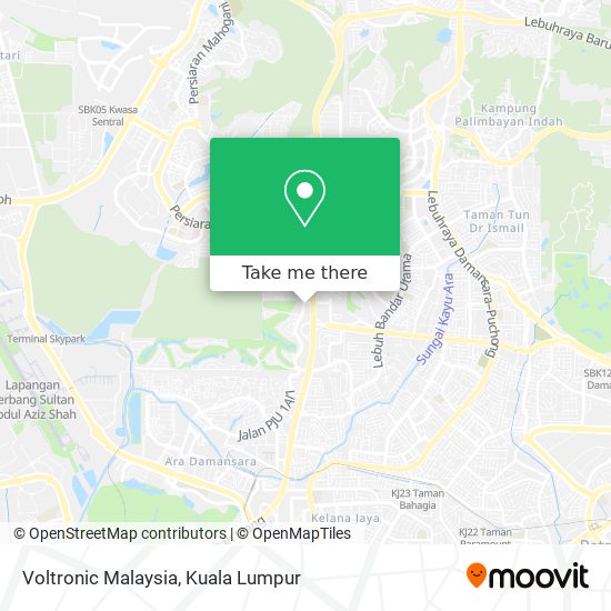 Voltronic Malaysia map
