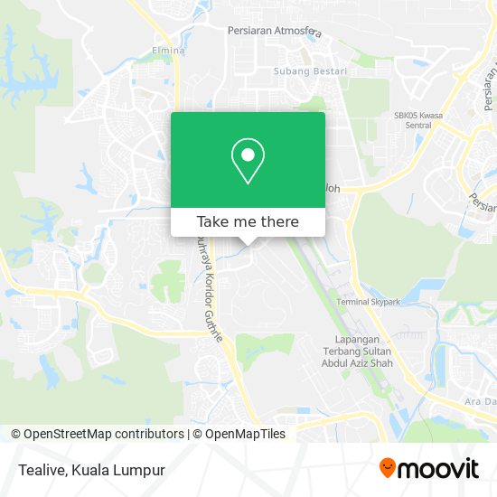 Tealive map