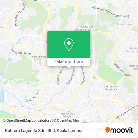Bahtera Lagenda Sdn. Bhd map