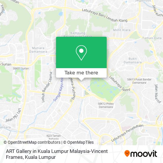 Peta ART Gallery in Kuala Lumpur Malaysia-Vincent Frames
