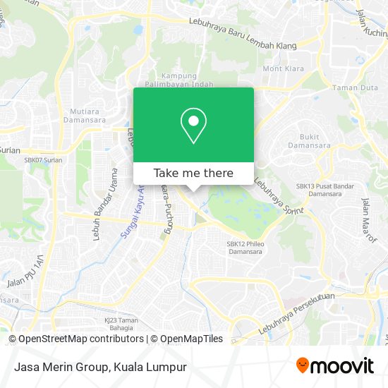 Jasa Merin Group map