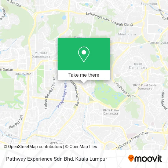 Pathway Experience Sdn Bhd map