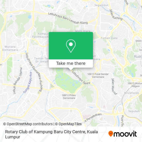 Rotary Club of Kampung Baru City Centre map