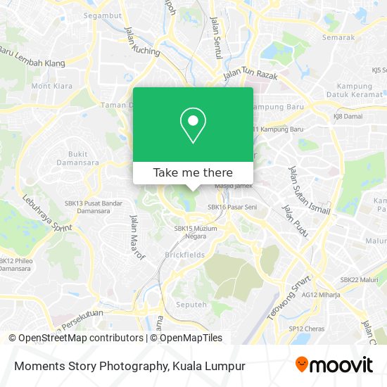 Moments Story Photography map