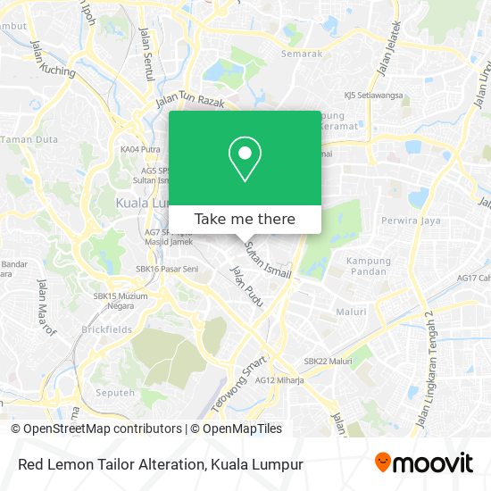 Peta Red Lemon Tailor Alteration