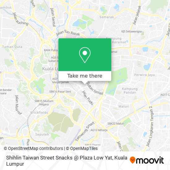 Shihlin Taiwan Street Snacks @ Plaza Low Yat map