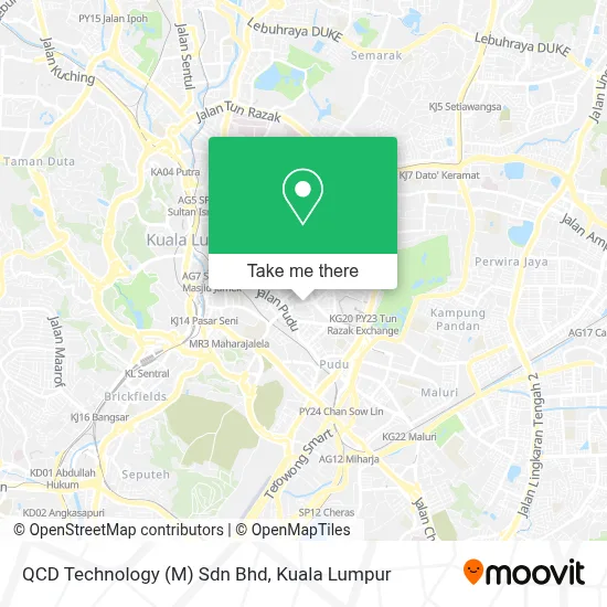 QCD Technology (M) Sdn Bhd map
