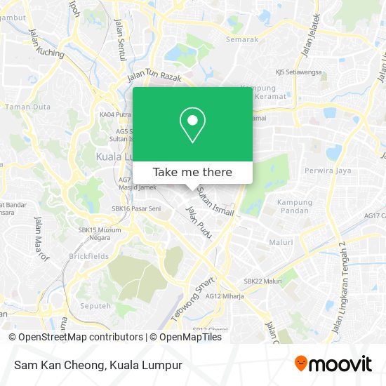 Peta Sam Kan Cheong