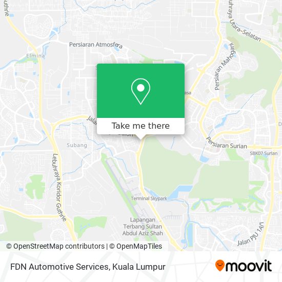FDN Automotive Services map