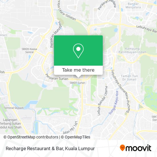 Recharge Restaurant & Bar map