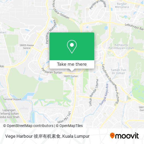 Vege Harbour 彼岸有机素食 map