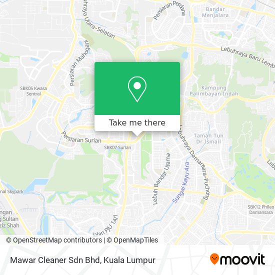 Mawar Cleaner Sdn Bhd map