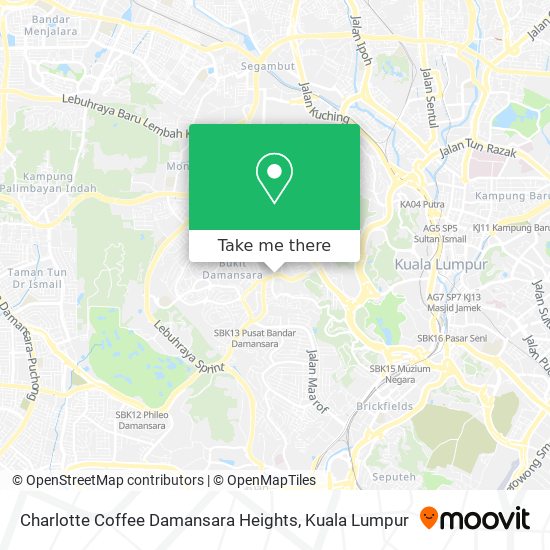 Charlotte Coffee Damansara Heights map