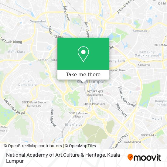 National Academy of Art,Culture & Heritage map