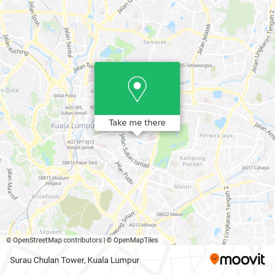 Surau Chulan Tower map