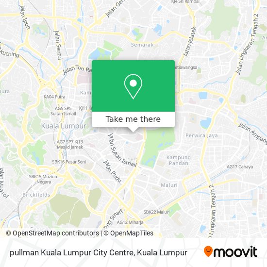pullman Kuala Lumpur City Centre map