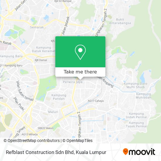 Peta Refblast Construction Sdn Bhd