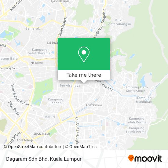 Dagaram Sdn Bhd map