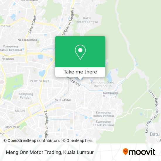 Meng Onn Motor Trading map