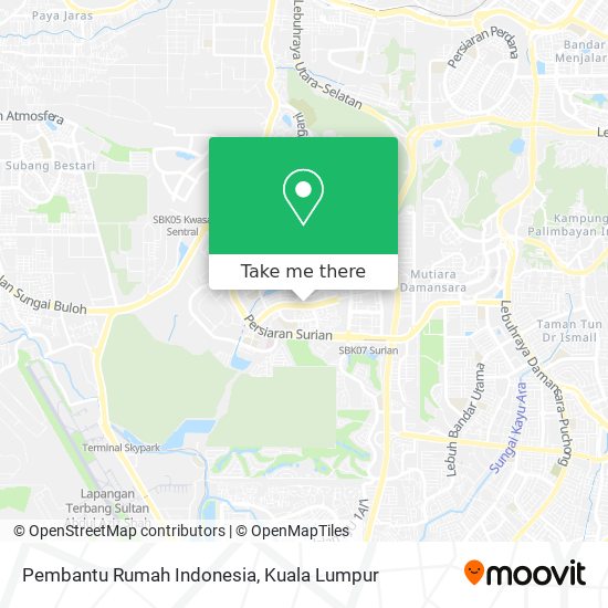 Peta Pembantu Rumah Indonesia