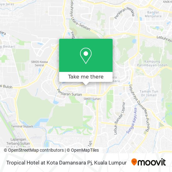 Peta Tropical Hotel at Kota Damansara Pj