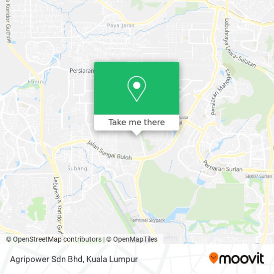 Agripower Sdn Bhd map