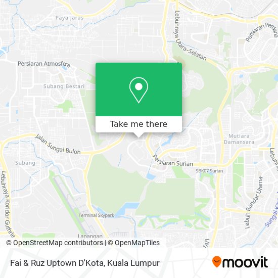 Fai & Ruz Uptown D'Kota map