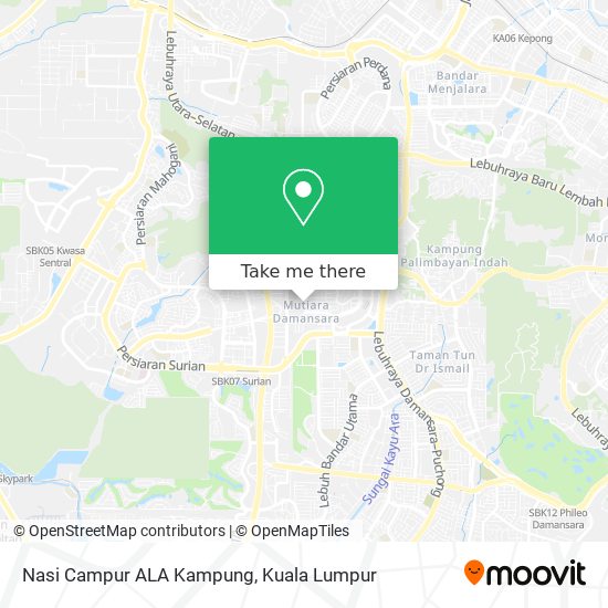 Nasi Campur ALA Kampung map