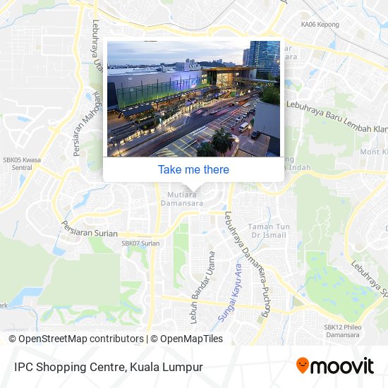 IPC Shopping Centre map