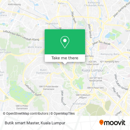 Butik smart Master map