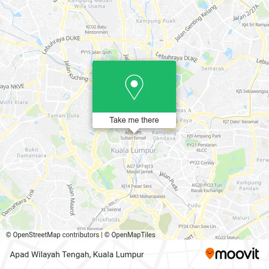 How to Get to Apad Wilayah Tengah in Kuala Lumpur by Bus, MRT & LRT or ...