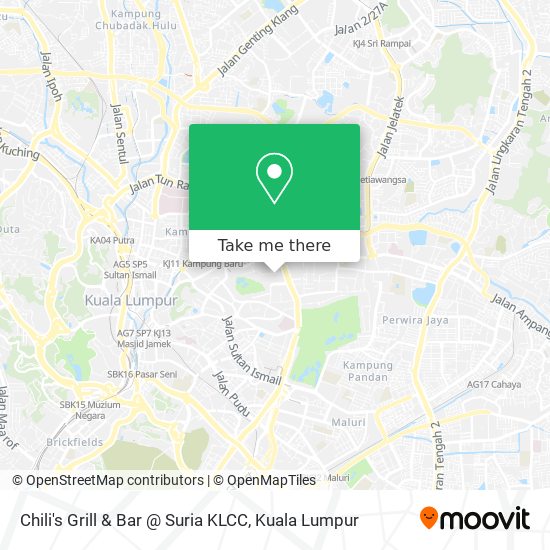 Chili's Grill & Bar @ Suria KLCC map