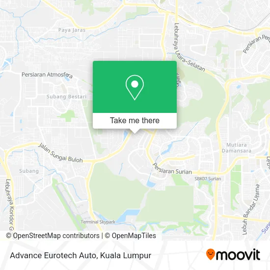 Advance Eurotech Auto map