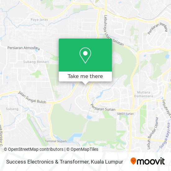 Success Electronics & Transformer map