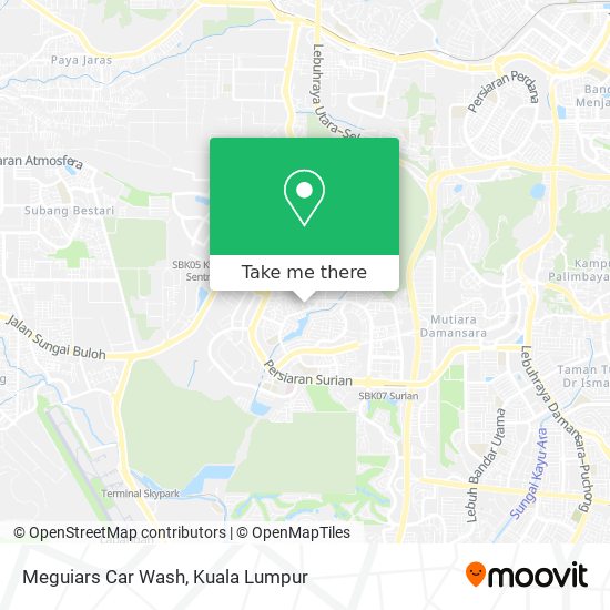 Meguiars Car Wash map