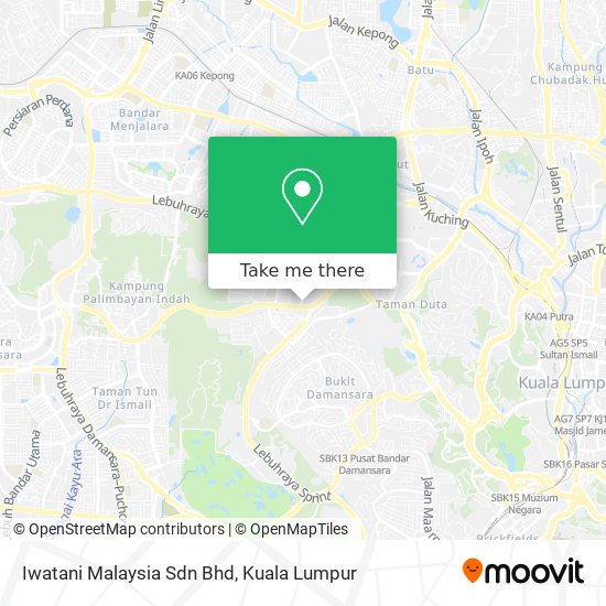 Iwatani Malaysia Sdn Bhd map