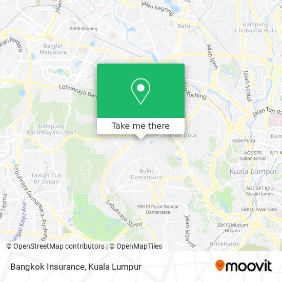 Bangkok Insurance map