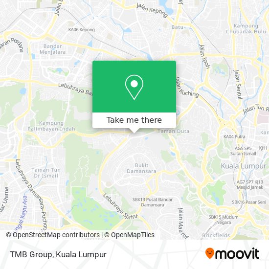 TMB Group map