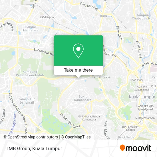TMB Group map