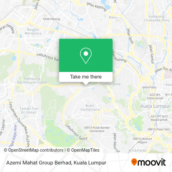Azemi Mahat Group Berhad map