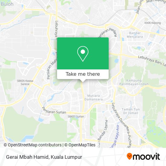 Gerai Mbah Hamid map