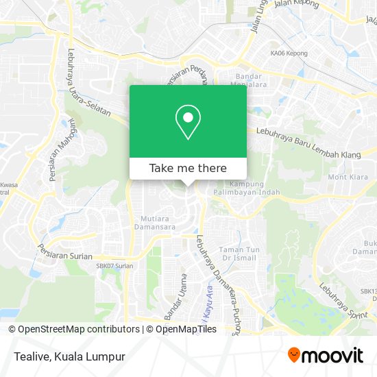 Tealive map