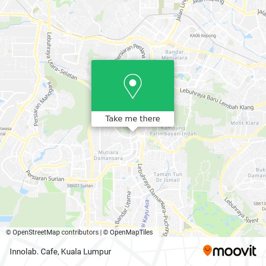 Innolab. Cafe map
