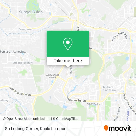 Sri Ledang Corner map