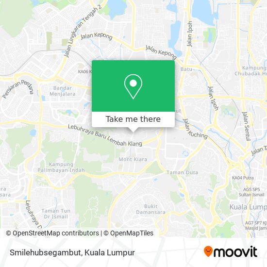 Smilehubsegambut map