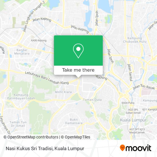 Nasi Kukus Sri Tradisi map